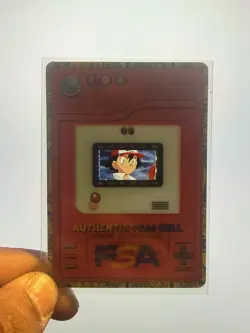 Pokemon Film Cell Card 35mm Movie Ash - Image 2
