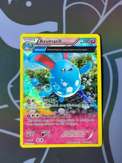Azumarill Holo - 104/160 - XY Primal Clash - Pokemon MP TCG Card Rare - Image 2
