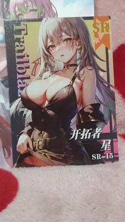 PREMIUM Goddess Story BEAUTIFUL GIRL SR-15 TRAILBLAZER HONKAI IMPACT WAIFU CARD - Image 1