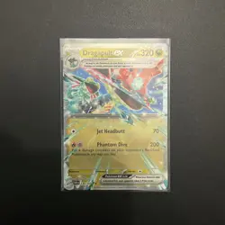 Dragapult EX 130/167 Sv06: Twilight Masquerade Holo Card Near Mint Condition - Image 1