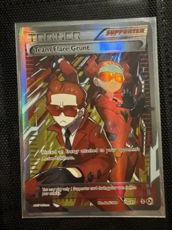 Pokemon Team Flare Grunt 73a/83 Generations 2017 Alt Art Holo Card NM Condition - Image 1