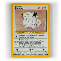 Pokemon - Clefairy Holo - 5/102 - Base Set - Rare Card - LP - Image 1