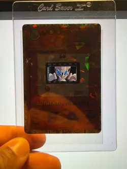 Pokemon Film Cell Card 35mm Movie armored Mewtwo cracked ice holder - Image 1