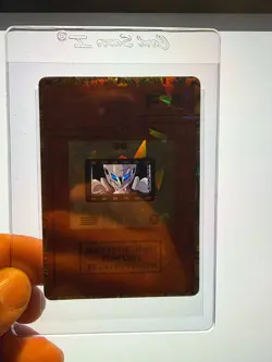 Pokemon Film Cell Card 35mm Movie armored Mewtwo cracked ice holder - Image 2