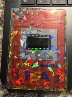 Pokemon Film Cell Card 35mm Movie armored Mewtwo cracked ice holder - Image 4