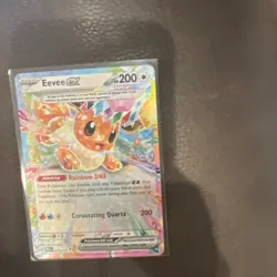 Pokemon TCG Eevee ex - 075/131 (Prismatic Evolutions Stamp) Promo Card SEALED - Image 2