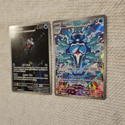 Pokemon Palafin 2 Full Art Holo Cards Paldea Evolved Lot - English Water Type - Image 3