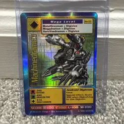 Machinedramon Digimon TCG Card BO-55 Holo Foil 1999 NM Near Mint - Image 1