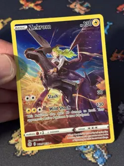Pokemon Cards Zekrom TG05/TG30 Secret Rare Brilliant Stars - (NM) - Image 2