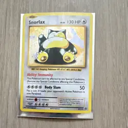 Pokemon Snorlax XY Basic Holo Card Lot 2 Cards XY179 English 2016 Card Stock - Image 1