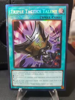 Triple Tactics Talent Prismatic Collector's Rare (PCR) RA01-EN063 Yugioh Card - Image 1