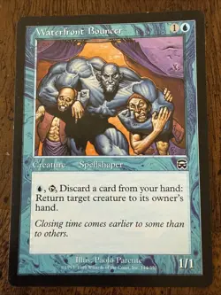 Mercadian Masques Waterfront Bouncer MTG Magic the Gathering NM - Image 1