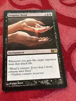 MTG Sanguine Bond - Iconic Masters NM 107 - Image 1