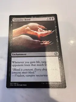 MTG Sanguine Bond - Iconic Masters NM 107 - Image 2