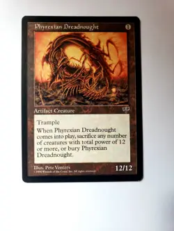 Phyrexian Dreadnought *RESERVED LIST* - Mirage - Rare - Magic the gathering - Image 1