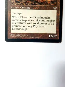 Phyrexian Dreadnought *RESERVED LIST* - Mirage - Rare - Magic the gathering - Image 3