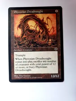 Phyrexian Dreadnought *RESERVED LIST* - Mirage - Rare - Magic the gathering - Image 4