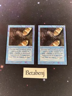 1x MTG Arabian Nights Dandan from Estate Collection - Image 1