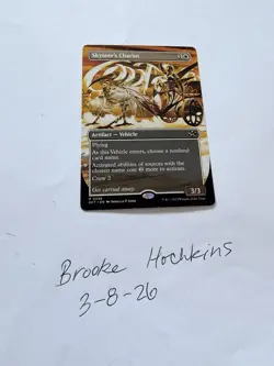 Magic The Gathering Skyseer's Chariot (Borderless) Aetherdrift Regular NM - Image 1