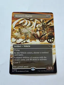 Magic The Gathering Skyseer's Chariot (Borderless) Aetherdrift Regular NM - Image 2