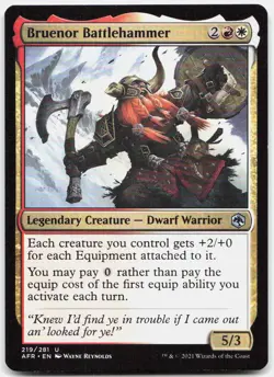 Bruenor Battlehammer *Regular* AFR 219 NM - Image 1