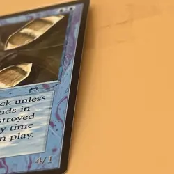 MTG Dandan Arabian Nights 1993 Vintage Magic The Gathering Blue Creature - Image 4