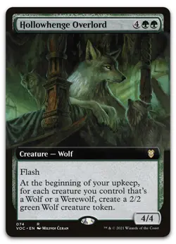 Hollowhenge Overlord (Extended Art) #74 (LP) Crimson Vow VOC Magic MTG - Image 1