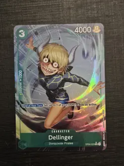 PRB01 | OP04-029 Dellinger Common | Full Art English One Piece TCG Card - Image 1