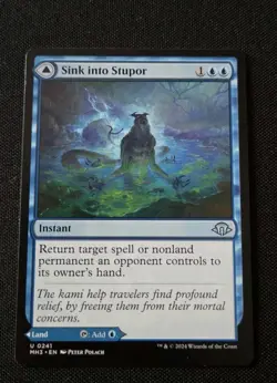 MTG - Sink into Stupor - Modern Horizons 3 - Near Mint Uncommon MH3 #241 Regular - Image 1