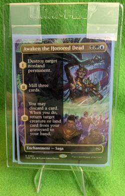 x2 Awaken the Honored Dead (x1 Borderless) (x1 Regular) Tarkir: Dragonstorm - Image 4