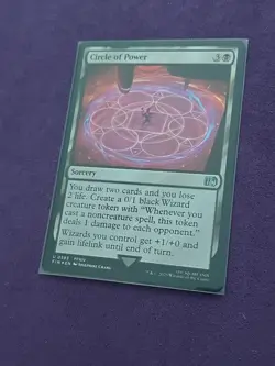 Circle of Power Surge Foil 583 U MTG Final Fantasy FIC NM - Image 2