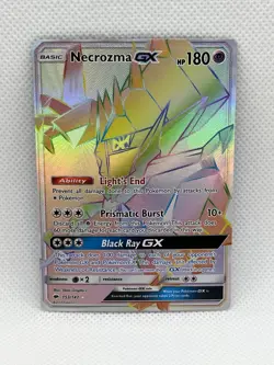 Necrozma GX - 153/147 - Pokemon Burning Shadows Sun & Moon Secret Rare Card NM - Image 1