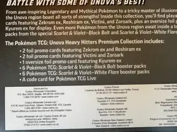 Pokemon TCG Unova Heavy Hitters Black Bolt & White Flare Costco Exclusive Sealed - Image 3