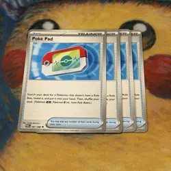 Pokemon TCG x4 Poke Pad Pokemon Cards Perfect Order NM playset ME03 081/088 - Image 1
