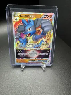 Lucario VSTAR - SWSH214 - Full Art - Pokemon Black Star Promo - NM - Image 1