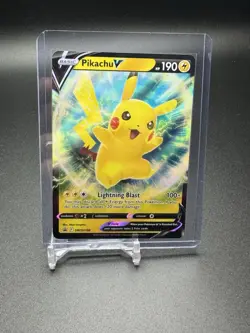 Pikachu V SWSH198 - Black Star Promo Pokemon TCG - Image 1