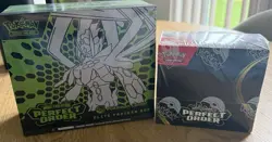 Pokemon TCG Perfect Order Bundle Pokemon Center ETB & 36 Pack Booster Box Sealed - Image 1