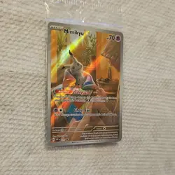 Pokemon Mimikyu SVP 073 Promo Full Art Holo 2024 70 HP Basic English - Image 2