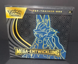 Pokemon Top-Trainer-Box Mega Entwicklung Lucario Deutsch - NEU & Versiegelt OVP - Image 1
