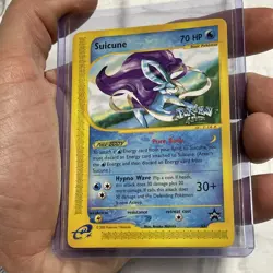 Pokemon TCG Suicune 53 Pokemon 4Ever Black Star Promo Non Holo NM Rare Card 2002 - Image 2
