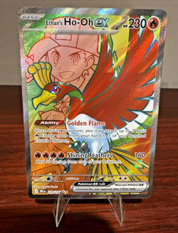 Pokemon TCG SV: Destined Rivals - Ethan's Ho-Oh EX 209/182 Ultra Rare - Image 2