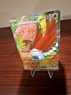 Pokemon TCG SV: Destined Rivals - Ethan's Ho-Oh EX 209/182 Ultra Rare - Image 4