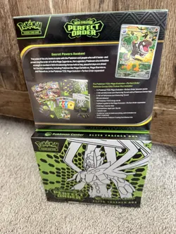 Pokemon TCG Perfect Order *Pokemon Center* ETB Elite Trainer Box, In Hand Sealed - Image 2