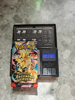 HEAVY! 22.70g Pokemon TCG Ascended Heroes Booster Pack (SEALED) god packU - Image 1
