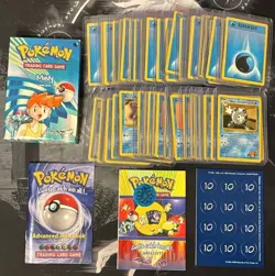 Pokemon OPENED Gym Heroes Misty Theme Deck! OPENED GREAT Condition Complete - Image 1