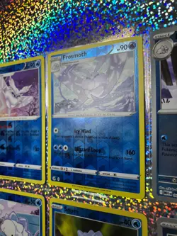 Pokemon TCG Mega Evolution Reverse Holo: 043/132 Frosmoth; 042/132 Snom - Image 4