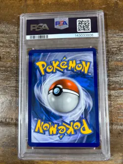 POKEMON 2017 Sun Moon Burning Shadows Full Art BODYBUILDING DUMBBELLS #161 PSA 8 - Image 2