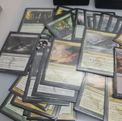 60+ Magic The Gathering Cards 2012-2017 Most In Sleeves and case and more - Image 4