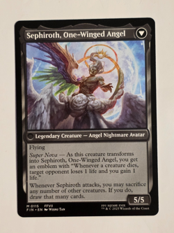 Sephiroth, Fabled SOLDIER M0115 Regular Final Fantasy Magic the Gathering NM - Image 2