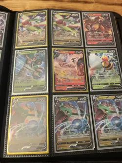 Pokemon V Card lot of Qty 210 NM/M condition stored in Binder - Image 4